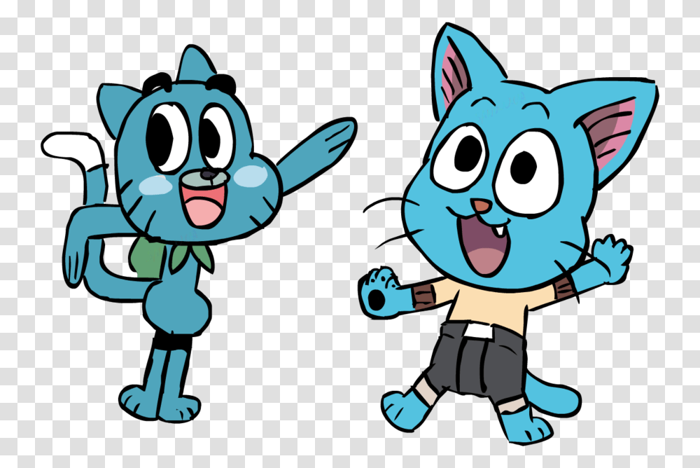 Clip Art Fictional Character Happy Fairy Tail Gumball, Cat, Mammal, Animal Transparent Png