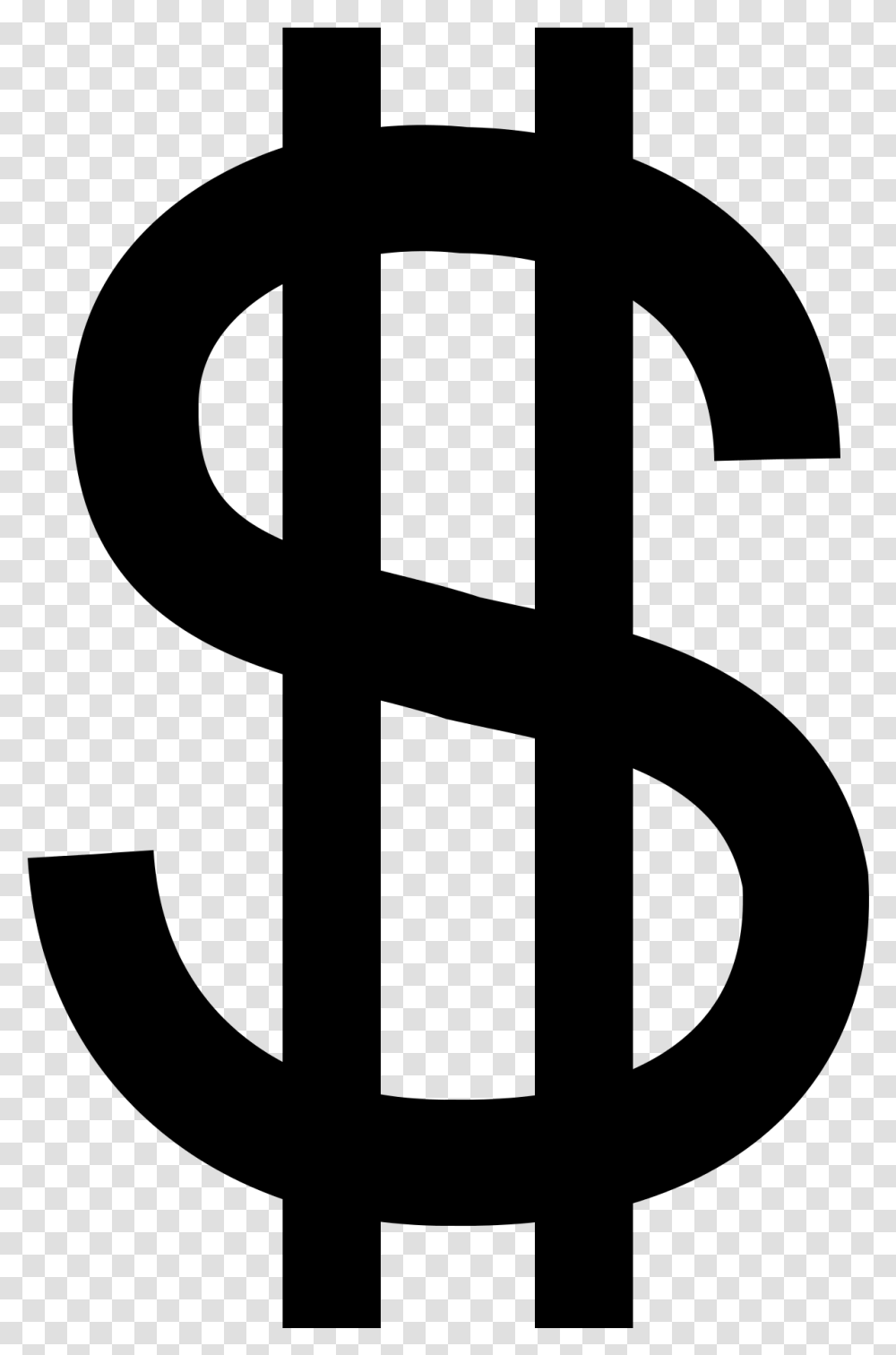 Clip Art File Double Barred Svg Dollar Sign, Gray, World Of Warcraft Transparent Png