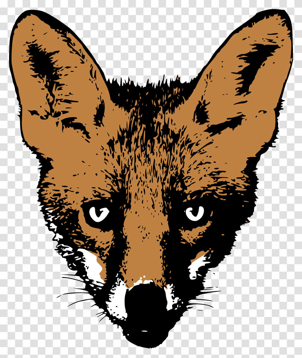 Clip Art File Drawing Svg Wikimedia Fox Face Drawing, Mammal, Animal, Wildlife, Red Fox Transparent Png