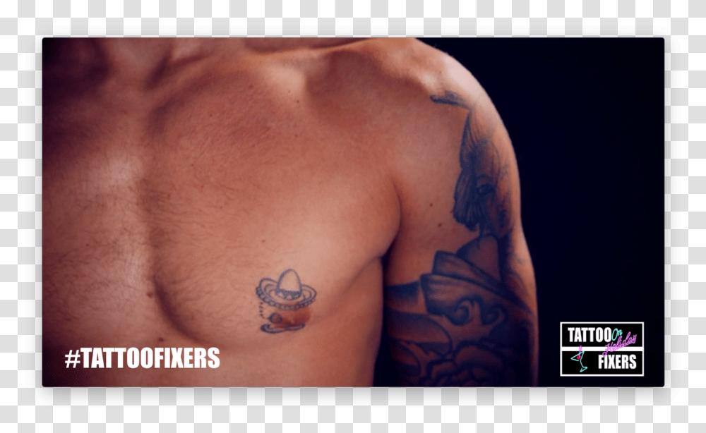 Clip Art Fixers Extreme On Twitter Tattoo Fixers Mexican Nipple, Skin, Person, Human, Shoulder Transparent Png