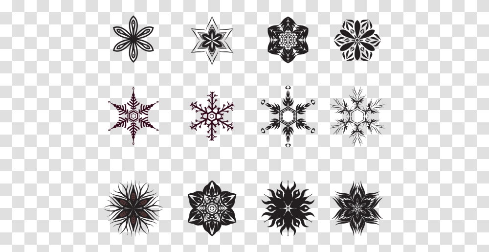 Clip Art Floco De Neve Vetor Snowflake, Pattern, Star Symbol, Rug Transparent Png