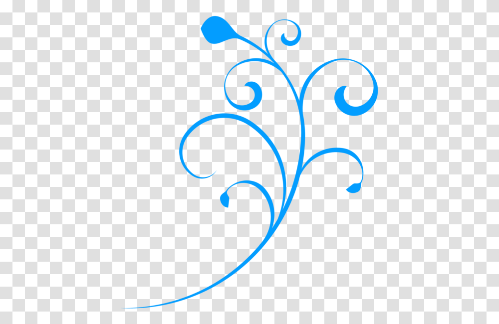 Clip Art Floral Azul Vectores En Azul, Floral Design, Pattern, Cat Transparent Png