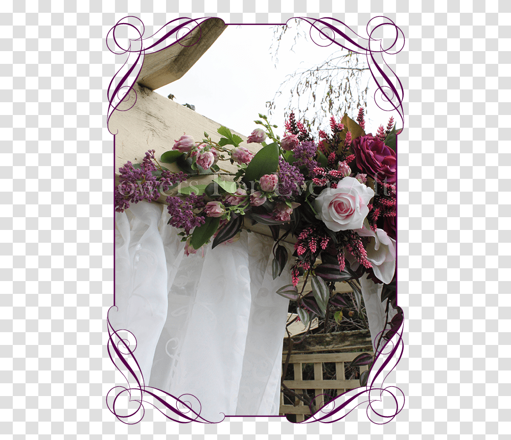 Clip Art Floral Garland Wedding Flower Bouquet, Plant, Floral Design, Pattern Transparent Png