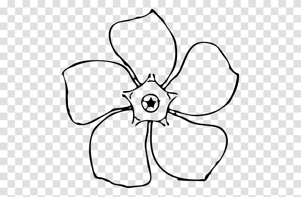 Clip Art Flowers Drawings, Machine, Propeller Transparent Png