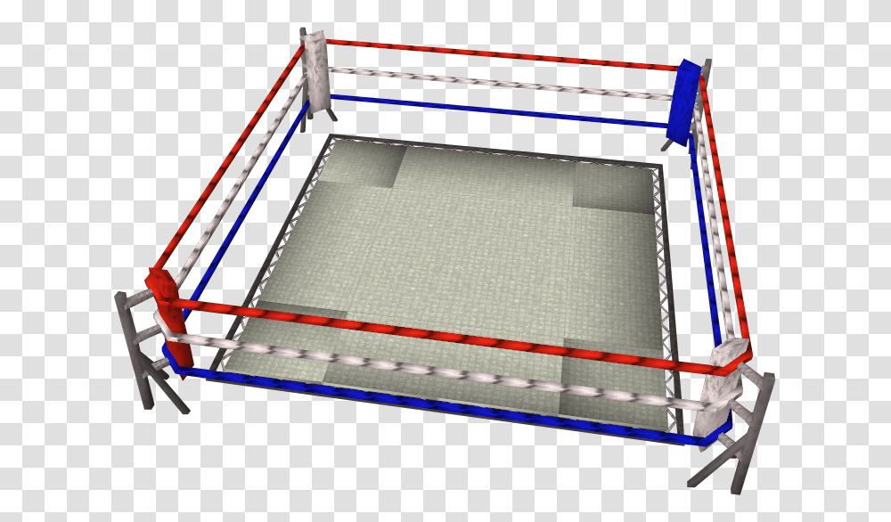 Clip Art For Free Download Boxing Ring Top View, Rug, Crib, Furniture, Machine Transparent Png