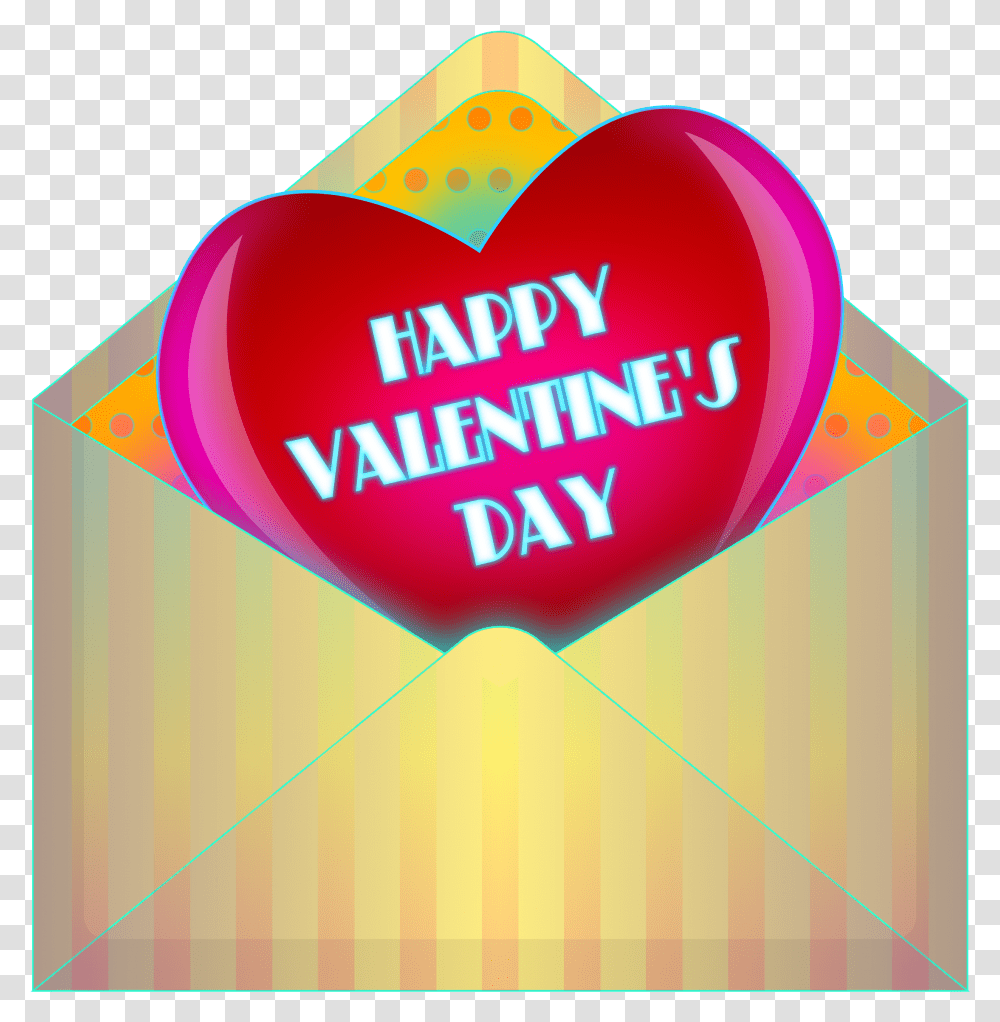 Clip Art For Valentine Card, Envelope, Mail, Greeting Card Transparent Png
