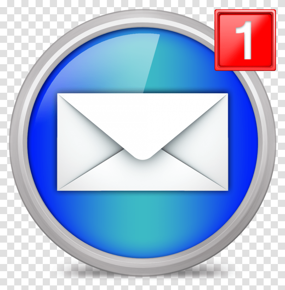 Clip Art For Yahoo Mail New Email Icon, Envelope, Airmail Transparent Png