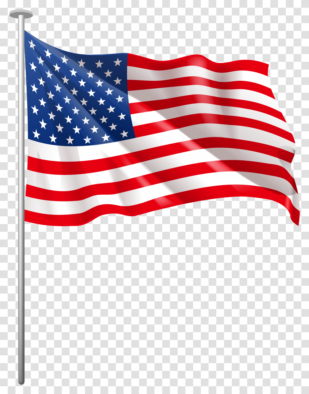 Clip Art Free American Flag Vector Transparent Png