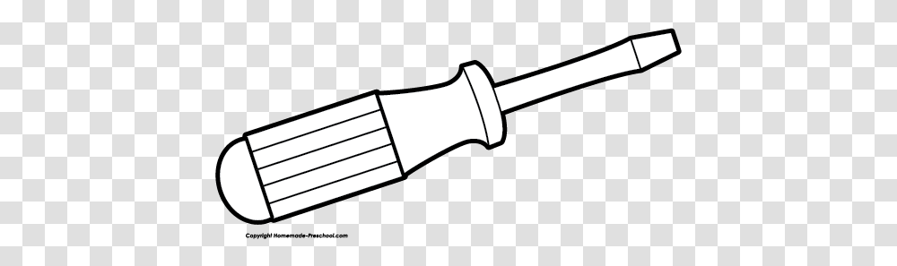 Clip Art Free Download Tools Clipart Screwdriver Black And White, Axe, Injection, Brush, Arrow Transparent Png