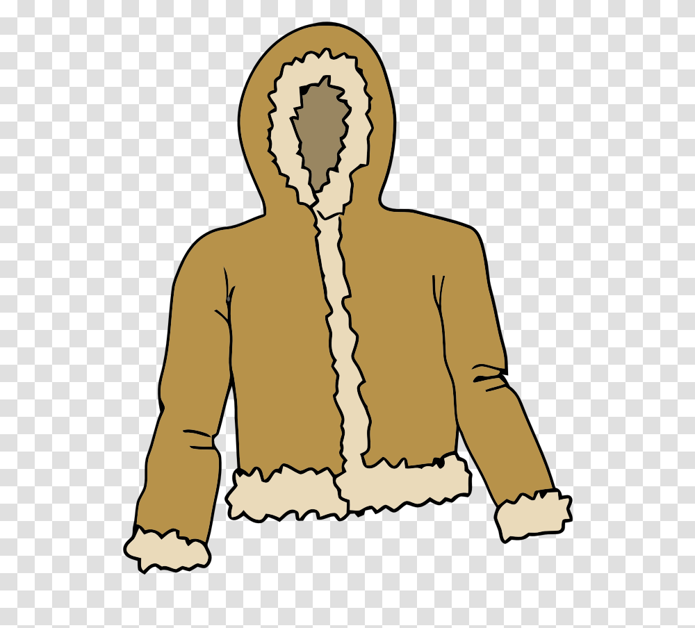 Clip Art Free Fur Jacket Clip Art, Apparel, Coat, Hood Transparent Png