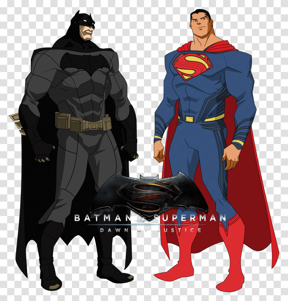 Clip Art Free Superman Batman Batman And Superman Vector, Person, Human, Poster, Advertisement Transparent Png