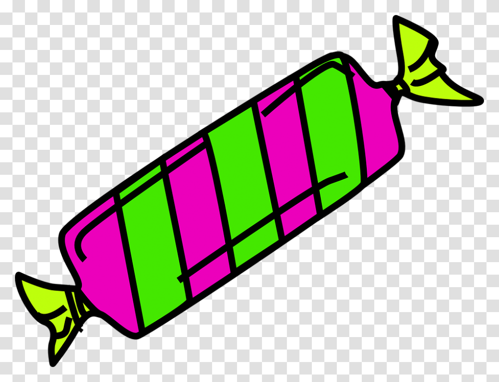 Clip Art Free Vector Graphic Candy Pieces Sweet Sugar Treat, Crayon, Dynamite, Bomb, Weapon Transparent Png