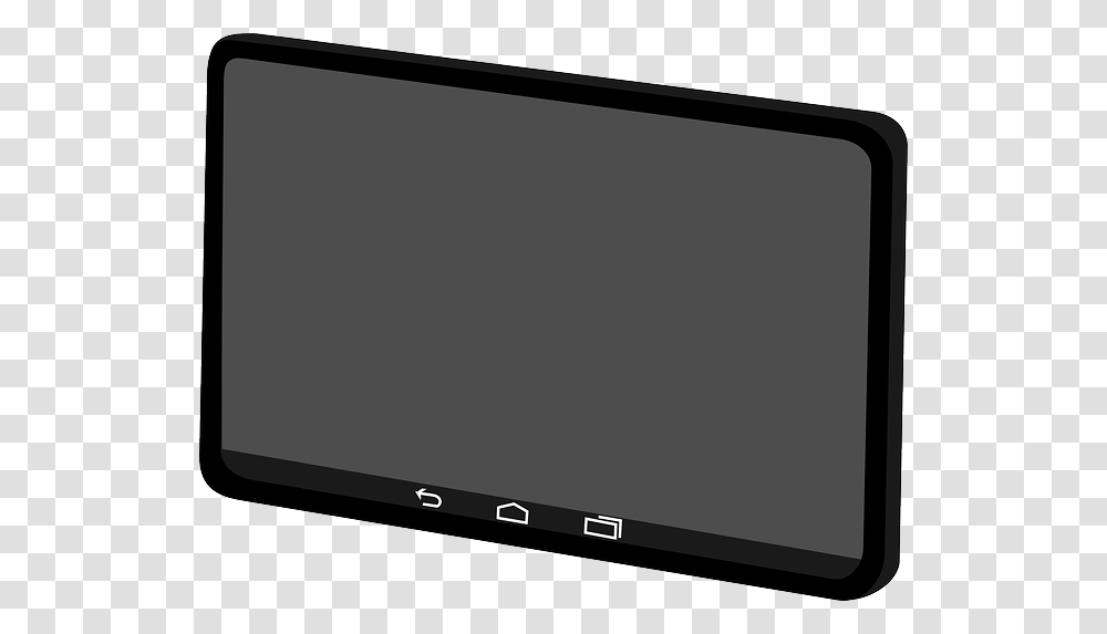 Clip Art Free Vector Graphic Technology Tablet Touch Android, Screen, Electronics, Monitor, Display Transparent Png