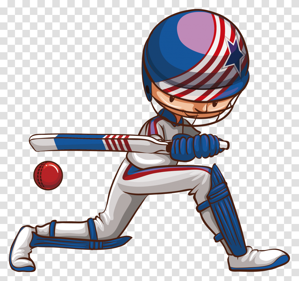 Clip Art Freeuse Cricket Drawing Royalty Free Cricket Cartoon Images Hd, Astronaut, Sport, Sports, Helmet Transparent Png