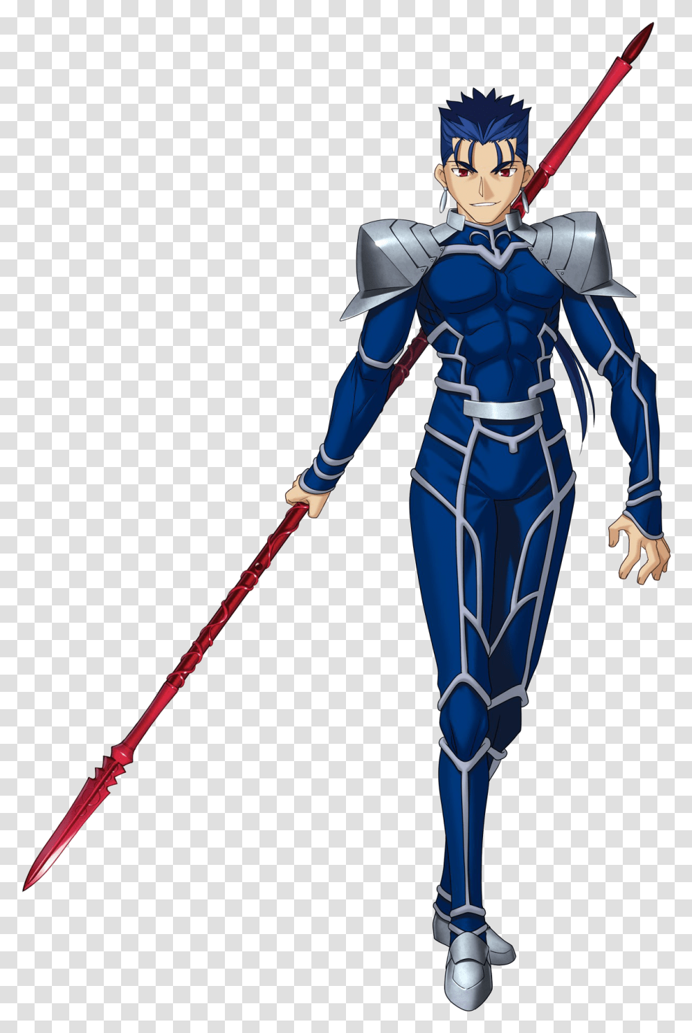 Clip Art Freeuse Library Jojo Fate Stay Fate Cu Chulainn, Costume, Knight, Person, Human Transparent Png