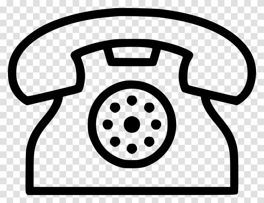 Clip Art Freeuse Stock Phone Address Calling Svg White Telephone Logo, Electronics, Dial Telephone Transparent Png