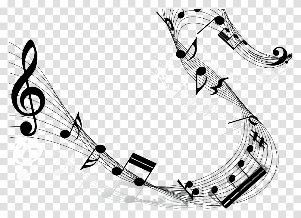 Clip Art Fundo Msica Music Notes, Skin, Knight, Doodle, Drawing Transparent Png