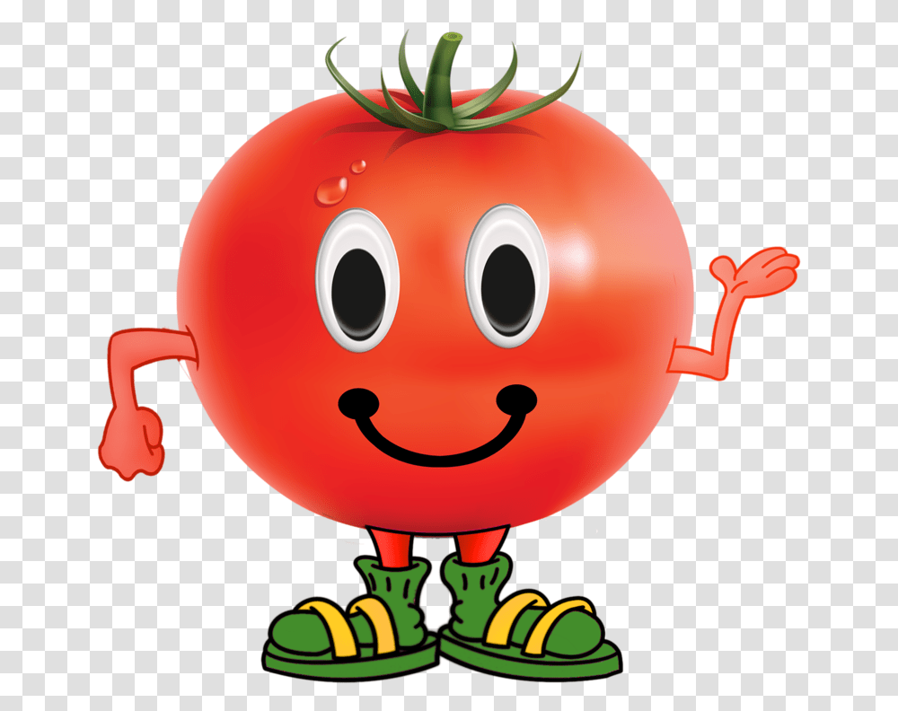 Clip Art Funny Vegetables Cartoon Fruits And Vegetables, Plant, Food, Pac Man Transparent Png