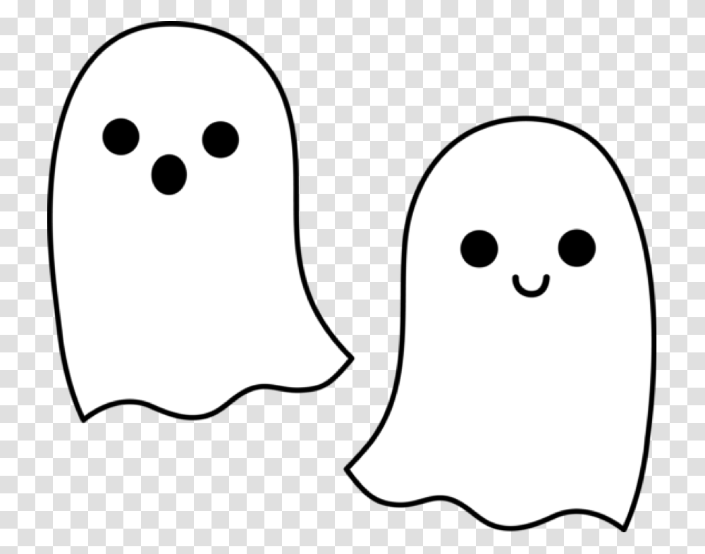 Clip Art Ghost, Label, Stencil, Plant Transparent Png