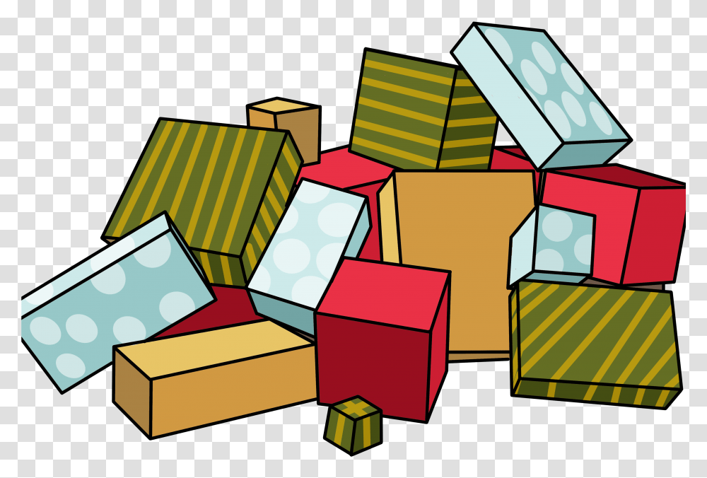 Clip Art, Gift, Box, Rubix Cube Transparent Png