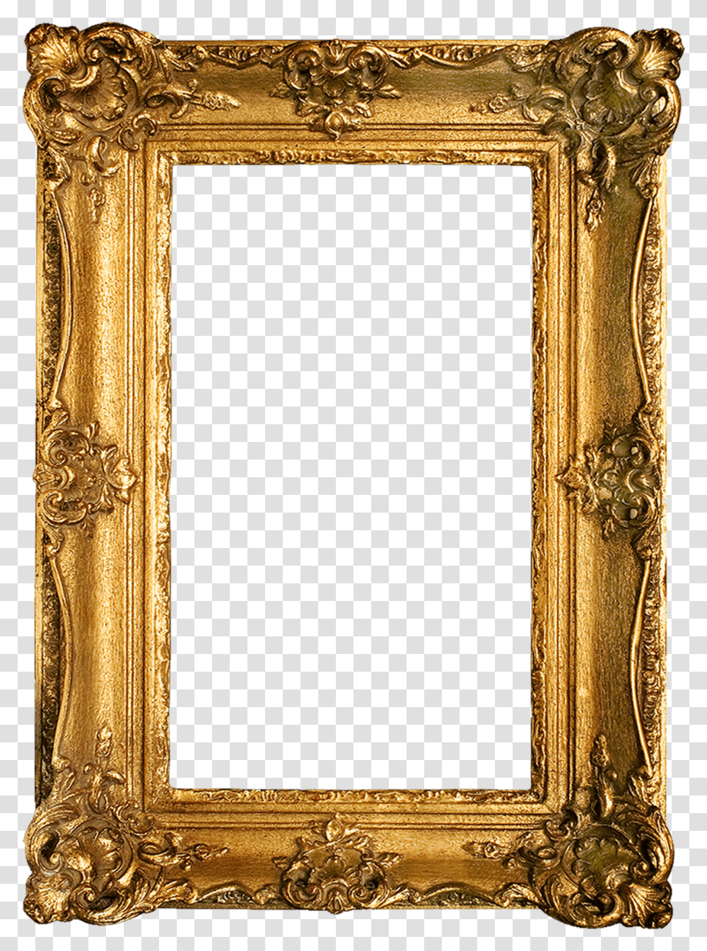 Clip Art Gilded Frames Free Printables, Mirror, Rug, Gold, Gate Transparent Png