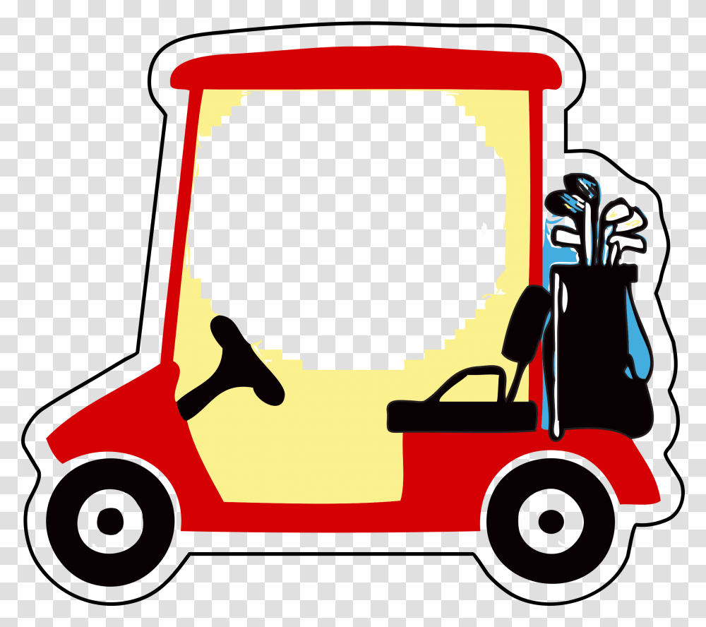 Clip Art Golf, Vehicle, Transportation, Golf Cart, Lawn Mower Transparent Png