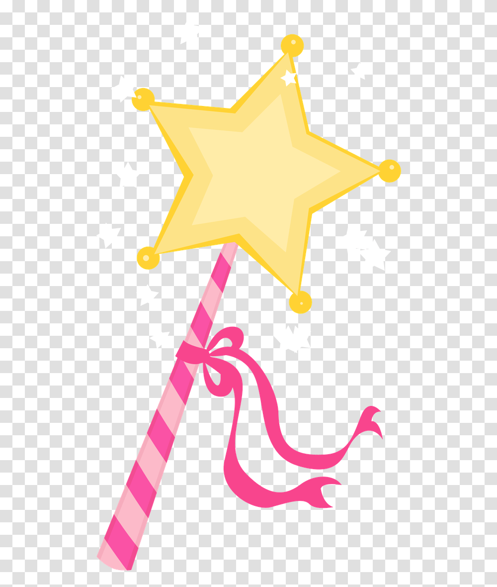 Clip Art Graphic Royalty Free Princess Wand Clipart, Star Symbol, Cross Transparent Png