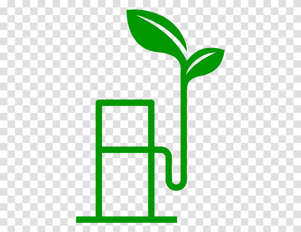 Clip Art Green Gas Pump Sustainable Business, Plant, Sprout Transparent Png