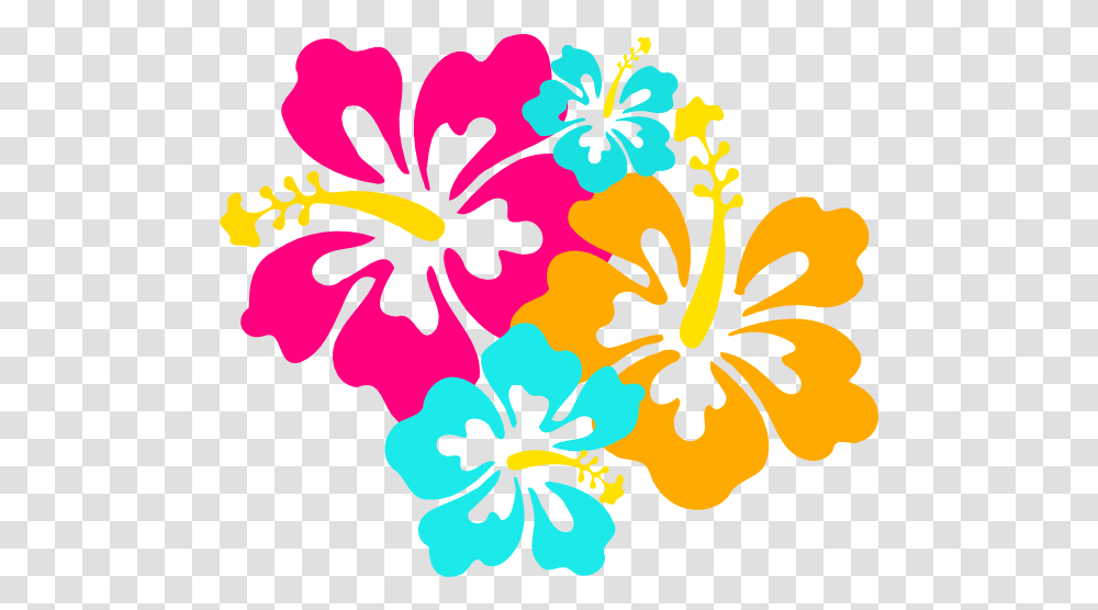 Clip Art Hawaii Flower, Hibiscus, Plant, Blossom, Pollen Transparent Png