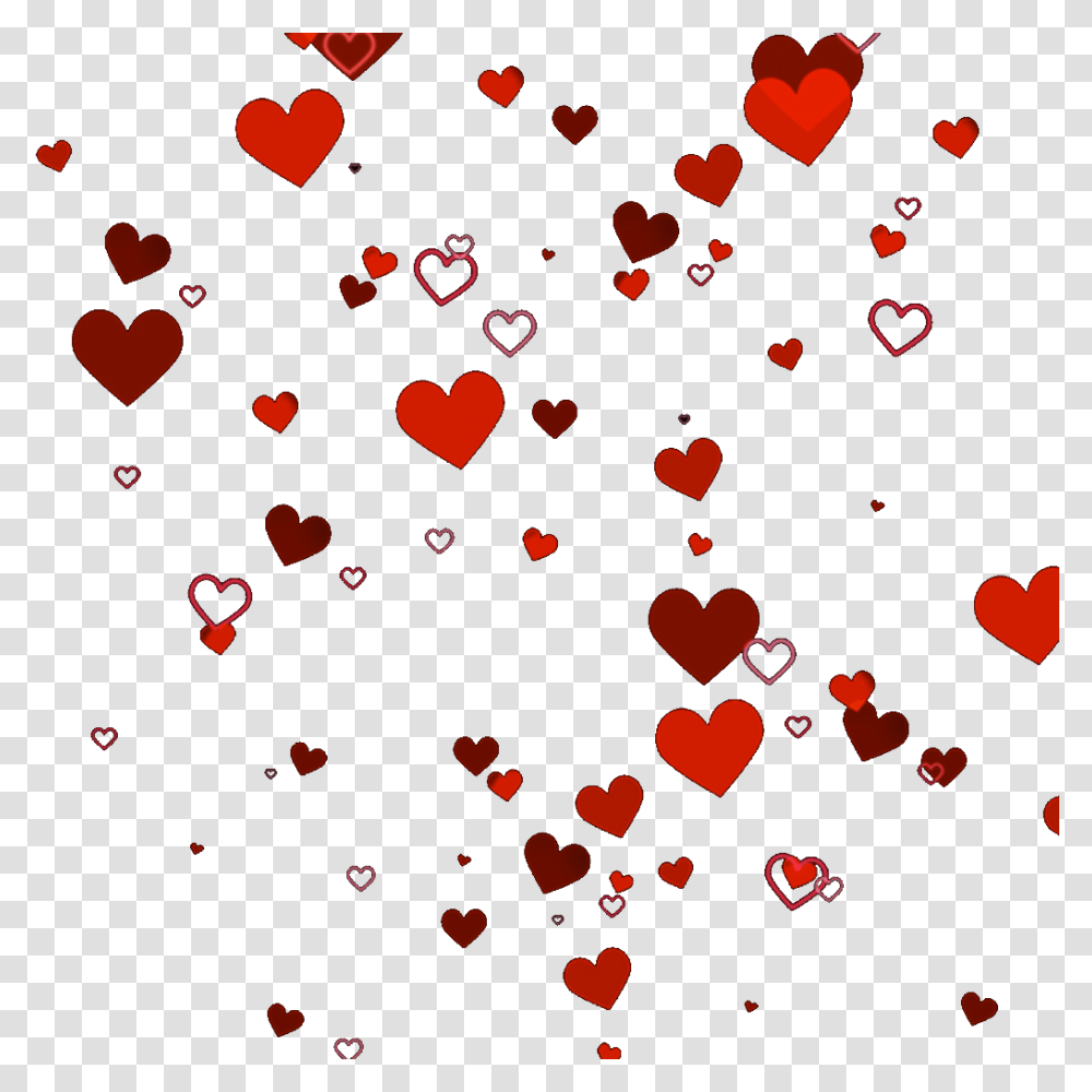 Clip Art Heart Image Portable Network Graphics Transparency Hearts On Background, Confetti, Paper Transparent Png