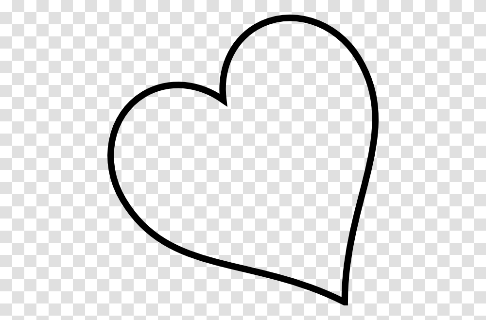 Clip Art Heart Outline, Cushion Transparent Png