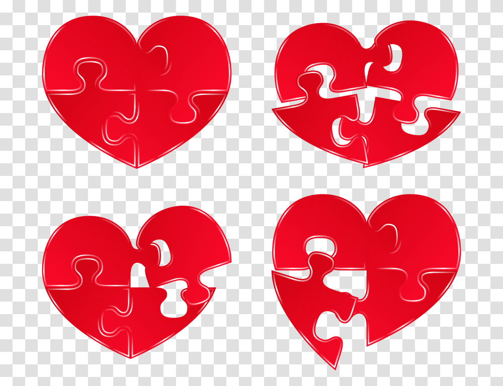 Clip Art Heart Puzzle Transparent Png