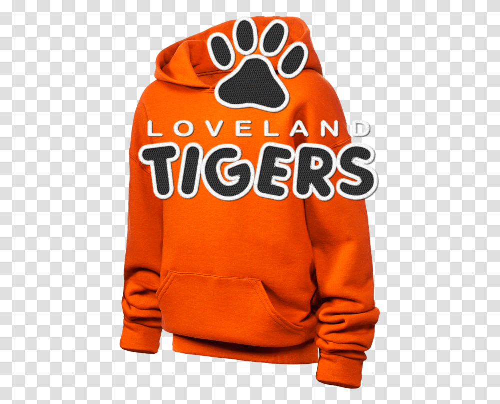 Clip Art High School Tigers Jerzees, Apparel, Sweatshirt, Sweater Transparent Png