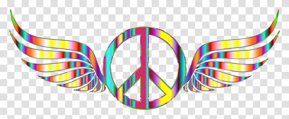 Clip Art Hippie Clipart Peace Sign With Wings, Purple, Lighting, Logo Transparent Png