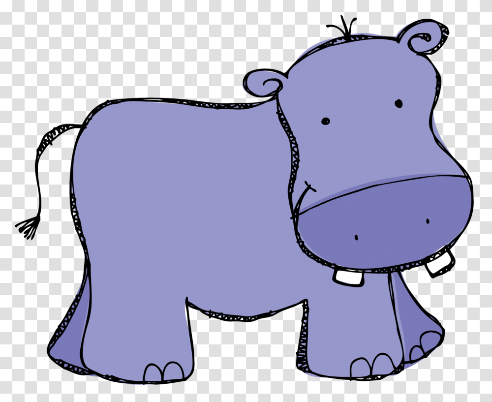 Clip Art Hippo, Mammal, Animal, Cow, Cattle Transparent Png