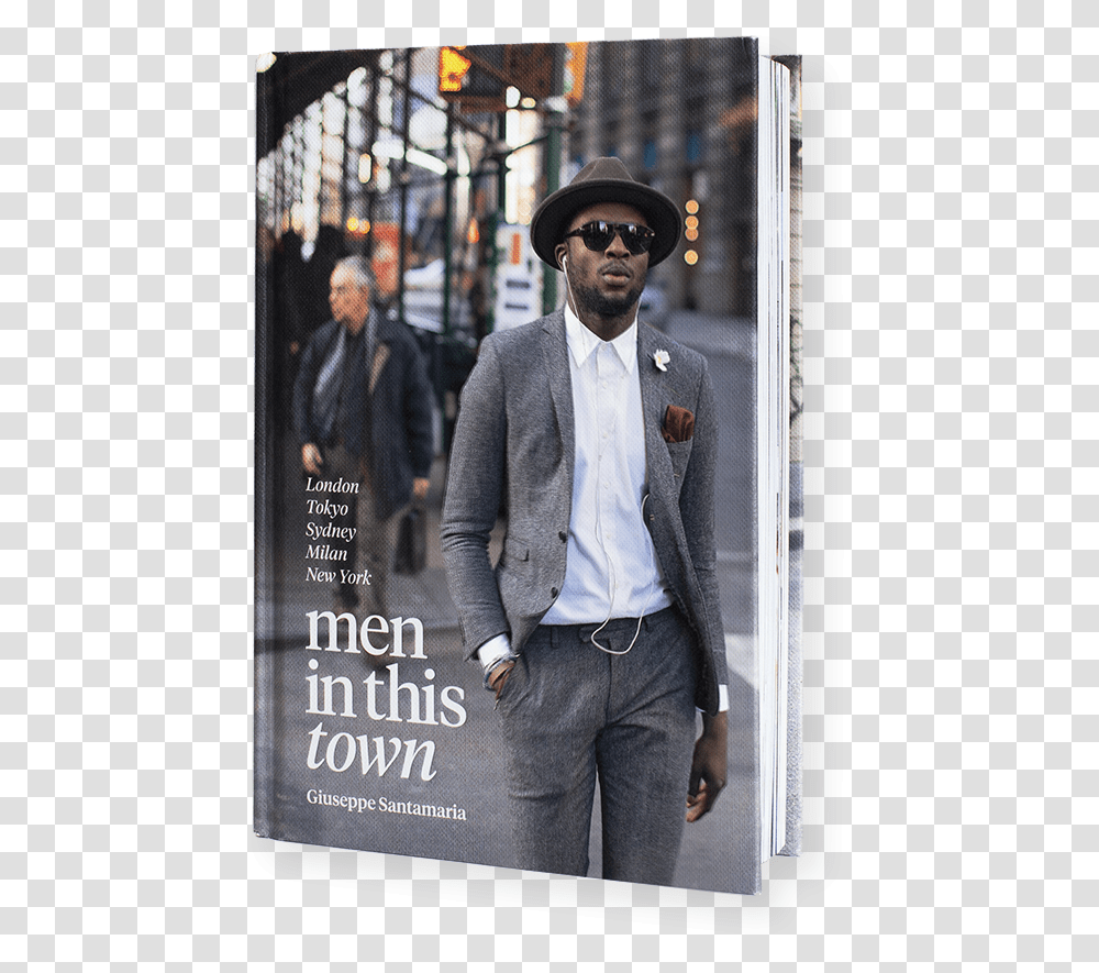 Clip Art Hipster Male Fashion Men In This Town Book, Apparel, Sunglasses, Accessories Transparent Png