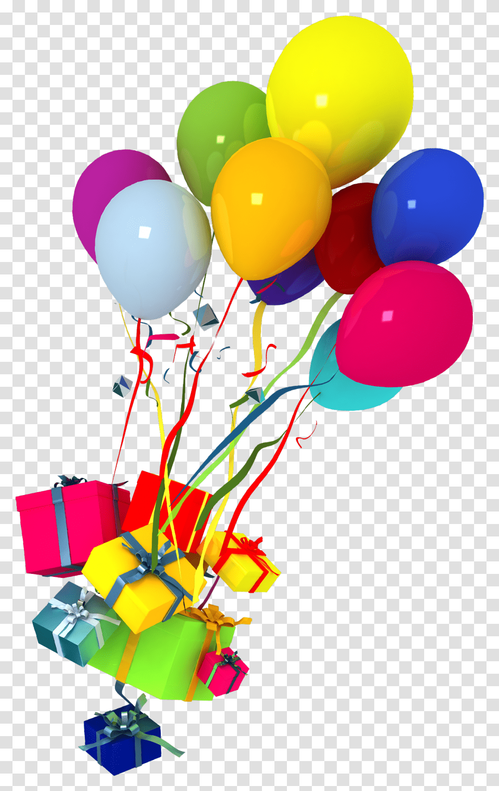 Clip Art Holiday Balloons Transparent Png
