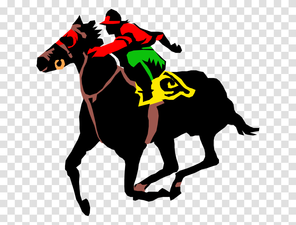 Clip Art Horse Racing Vector Horse Race Free Vector, Leisure Activities, Hand, Dance Pose Transparent Png
