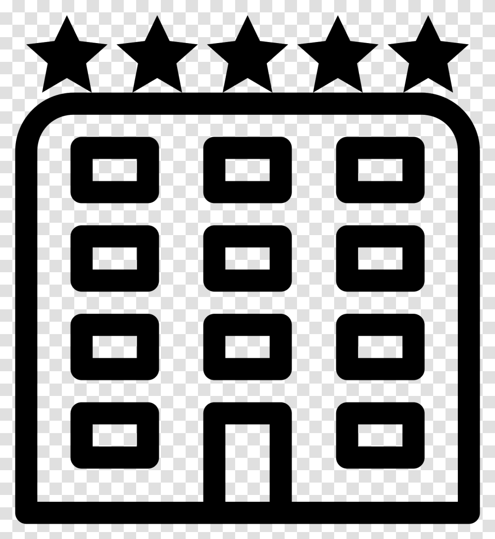 Clip Art Hotel 5 Star Hotel Icon, Gray, World Of Warcraft Transparent Png