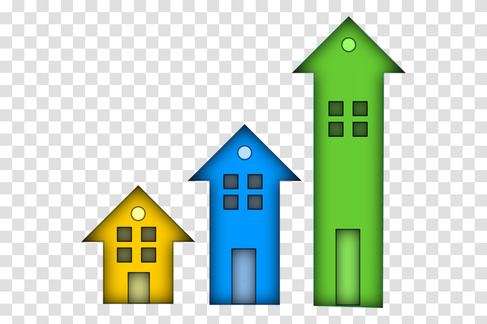 Clip Art House For Sale Clipart High Higher The Highest, Lighting, Green, Building, Triangle Transparent Png