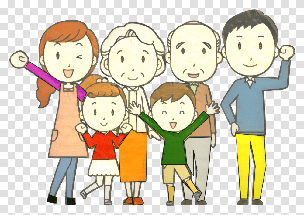 Clip Art Human Behavior Illustration Clip Art Human, Drawing, Family, Doodle, Hand Transparent Png