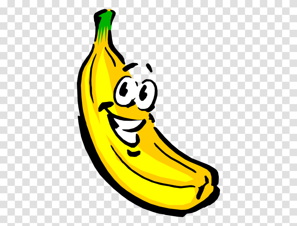 Clip Art Humanoid Image Illustration Of Banana Vector, Plant, Fruit, Food Transparent Png