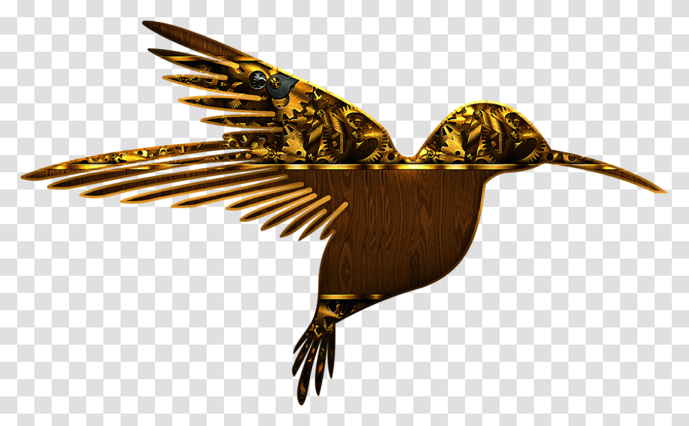 Clip Art Hummingbird Svg, Gold, Emblem, Trophy Transparent Png