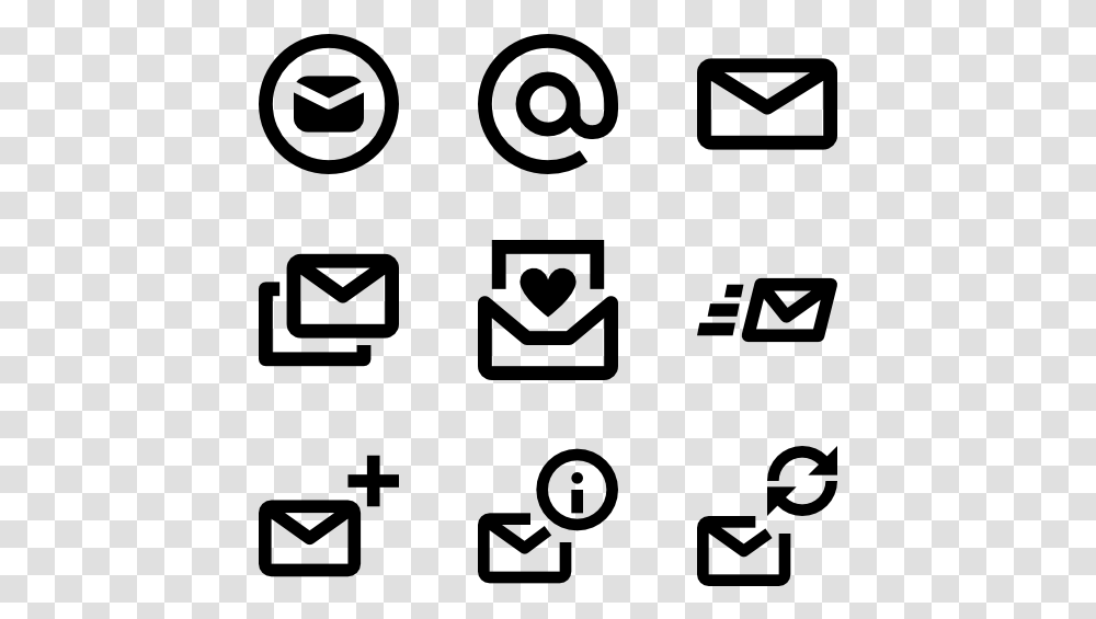 Clip Art Icons For Email Signature Email Icon Small Size, Gray, World Of Warcraft, Halo Transparent Png