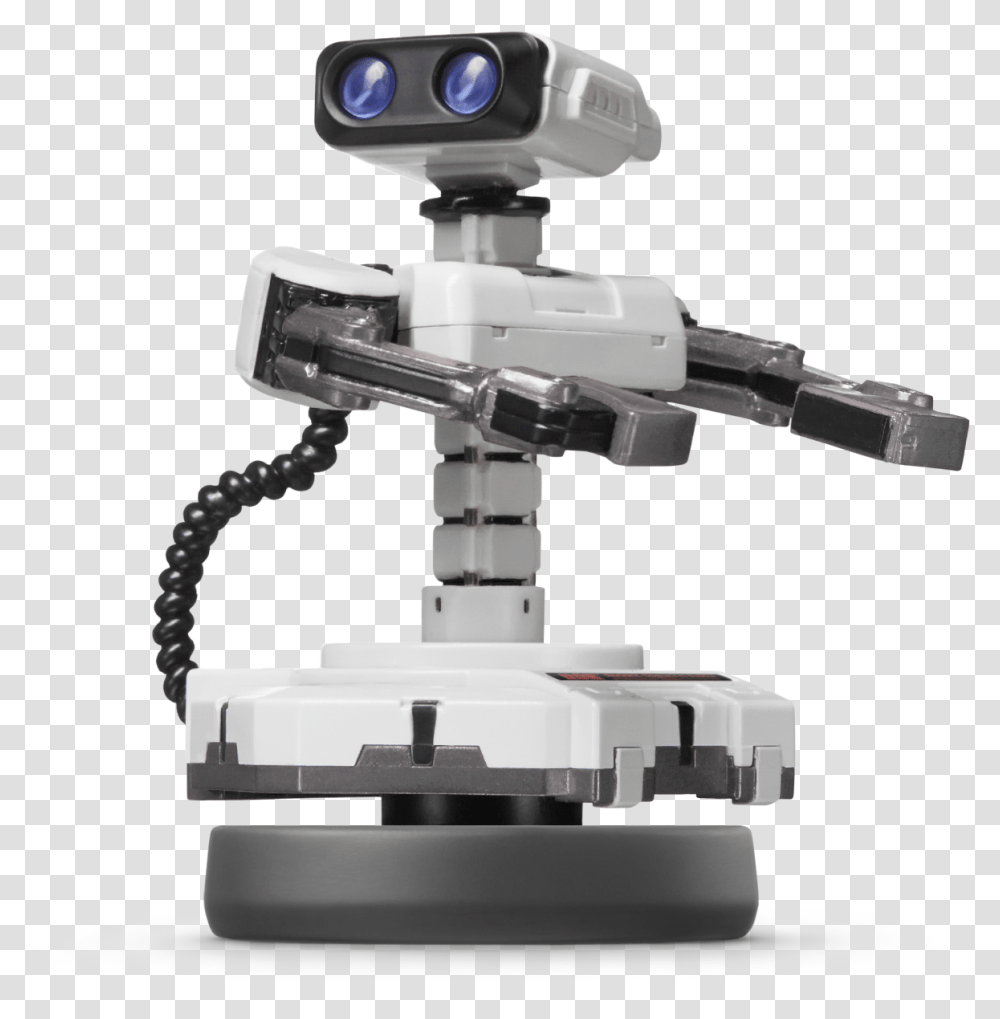 Clip Art Image Amiibo Ssb R Super Smash Bros Amiibo Rob, Robot, Electronics, Camera Transparent Png