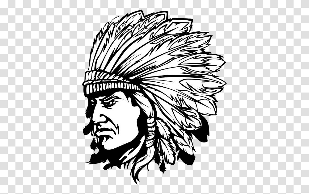 Clip Art Image Purepng Free Indian Chief Clipart Black And White, Face, Stencil, Pirate, Head Transparent Png