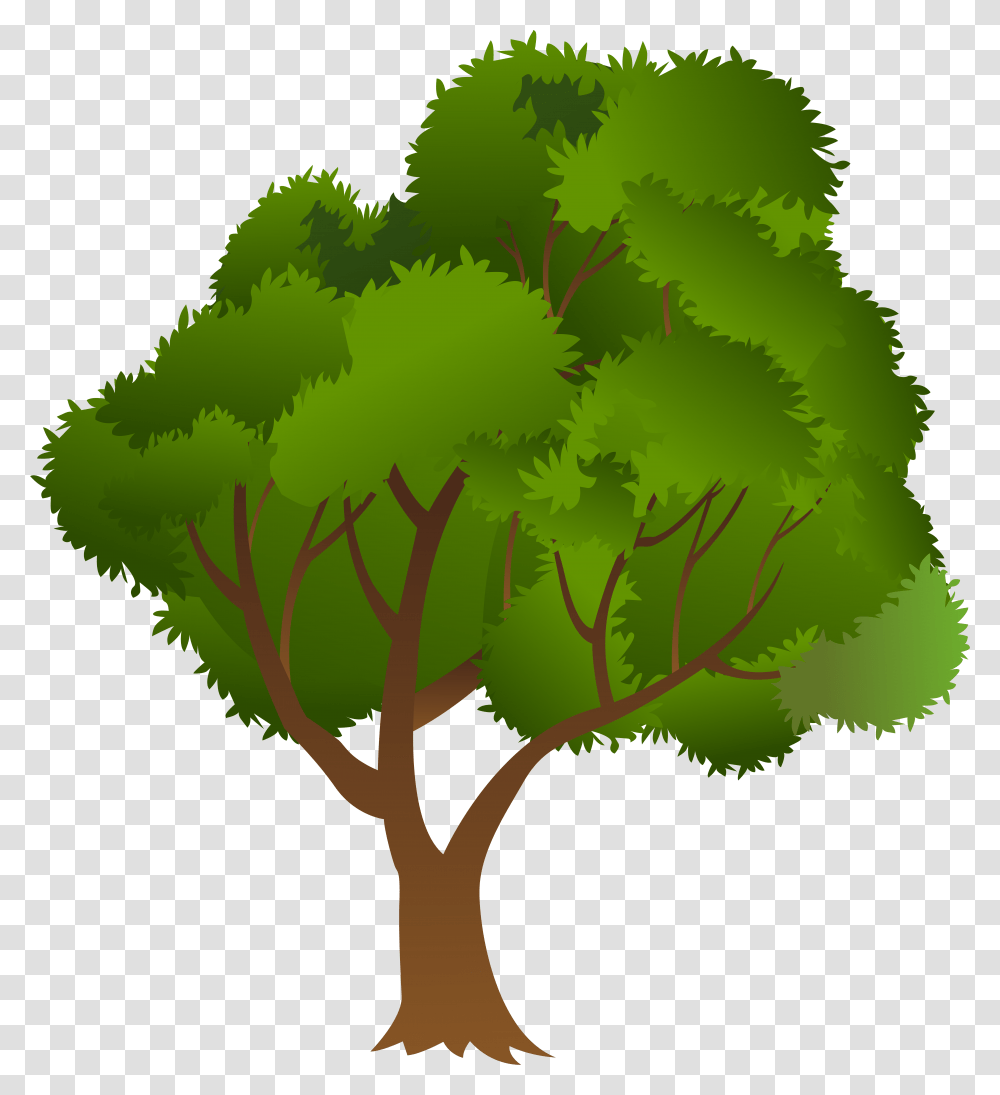 Clip Art Image Tree, Plant, Green, Moss, Graphics Transparent Png