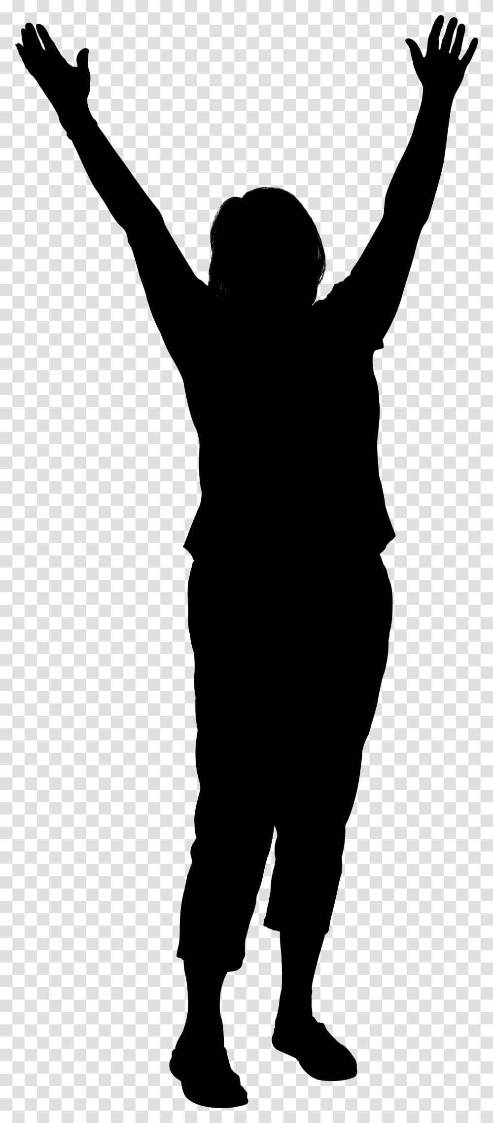 Clip Art Image Wrestling Professional Wrestler Silhouette Person Standing Happy Silhouette, Gray, World Of Warcraft Transparent Png