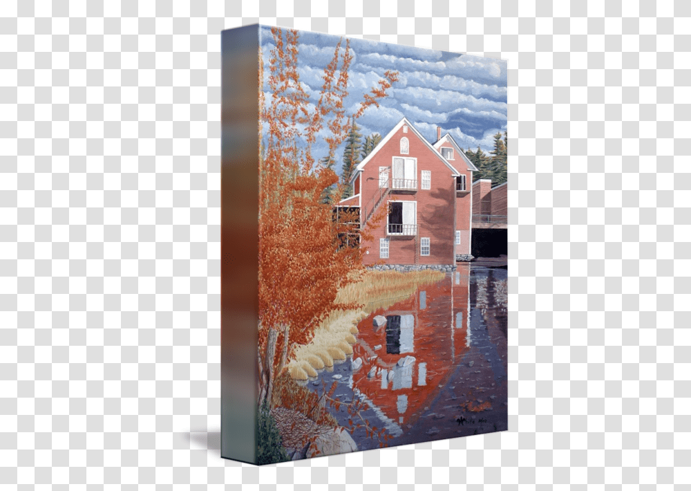 Clip Art In Fall By Dominic Pink New England Paintings, Housing, Building, Nature, Outdoors Transparent Png