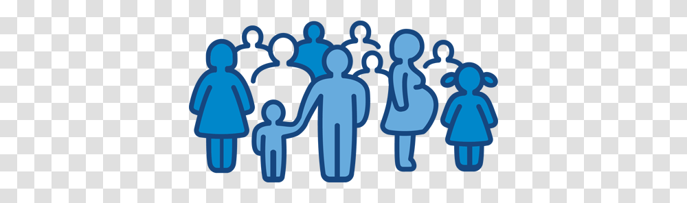 Clip Art Independent Health Insurance Marketplace Helping More, Standing, Crowd, Hand, Dating Transparent Png